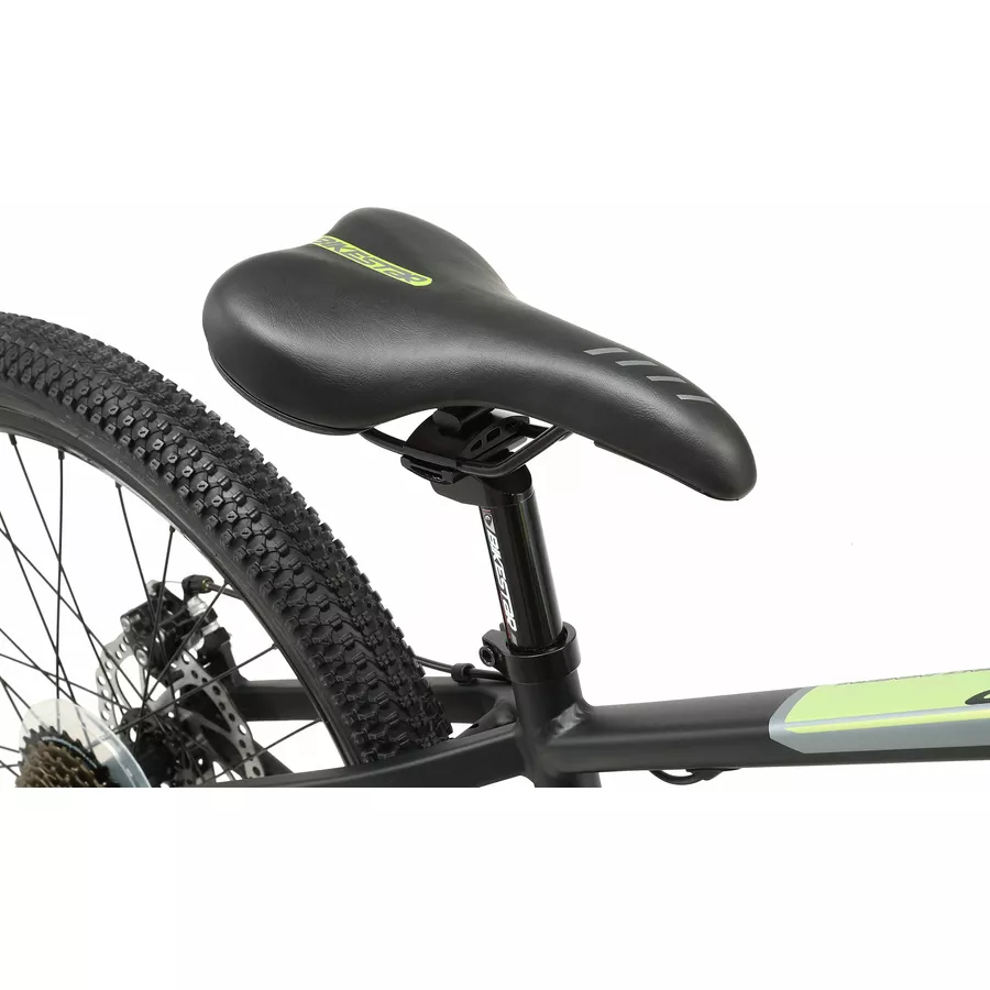 Bikestar Kinderrad 24 Zoll Alu MTB Sport schwarz, grün