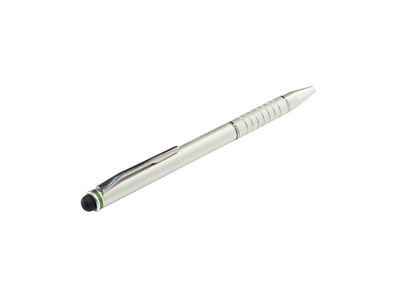 Leitz Eingabestift Stylus 2 in 1 Silber Touchpen mit 2 Funktionen