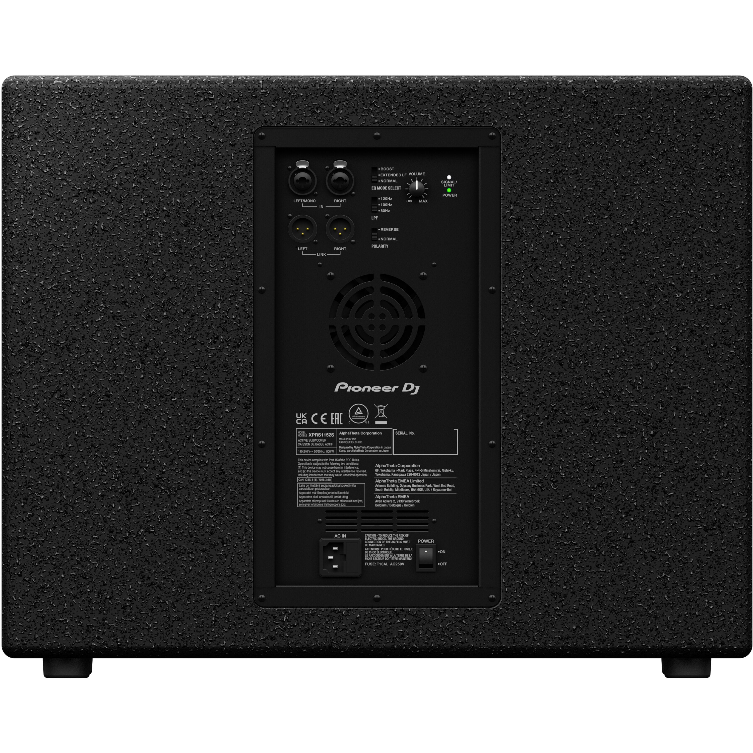 Pioneer DJ XPRS1152S 15 inch powered subwoofer