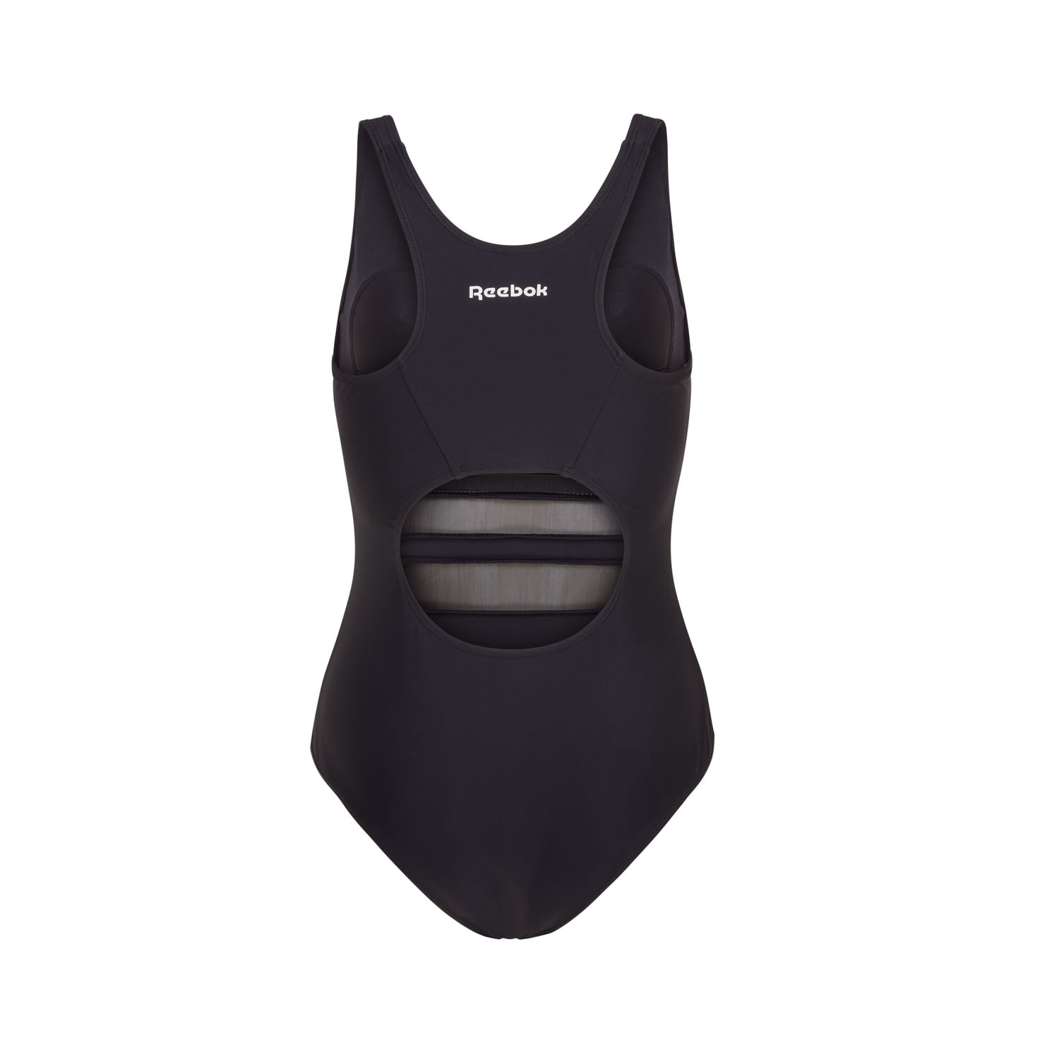 Reebok Badeanzug »Annia«, 1 Stk. mit Knitter- und Abriebsfestigkeit, Mesh-Einsatz vorne, basic