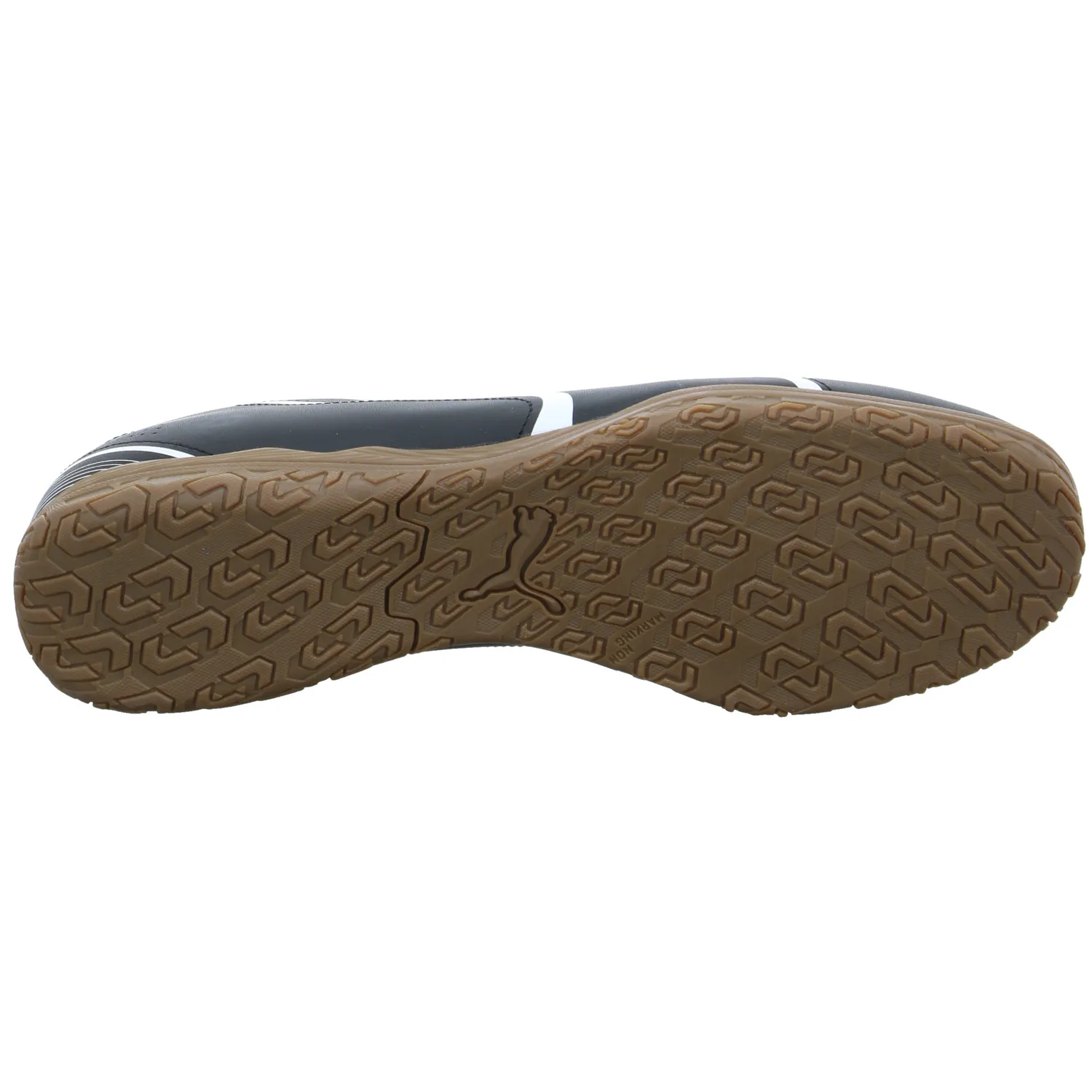 PUMA Indoor Freizeitschuh Schwarz Lederimitat