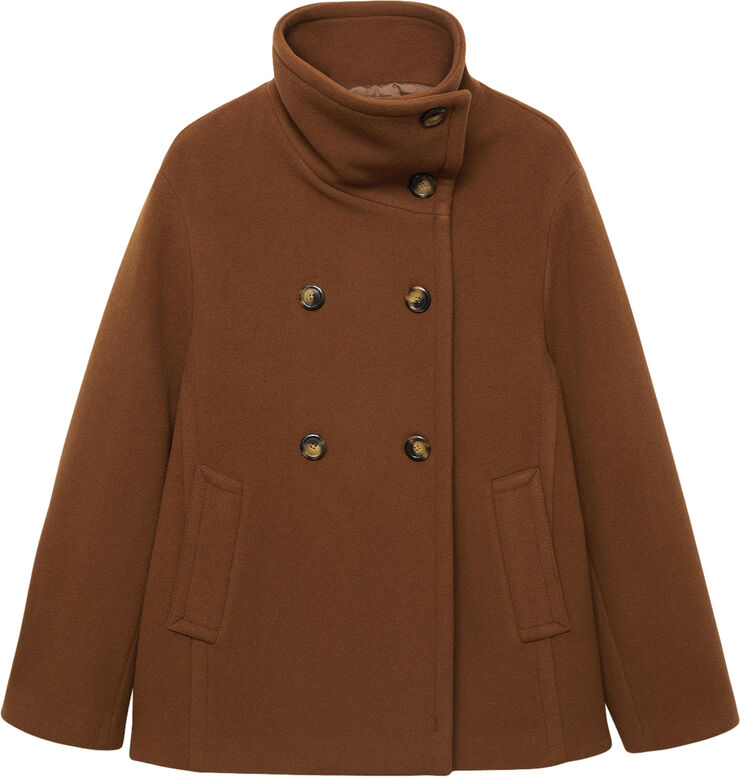 MANGO COAT. -- GONNA Brown