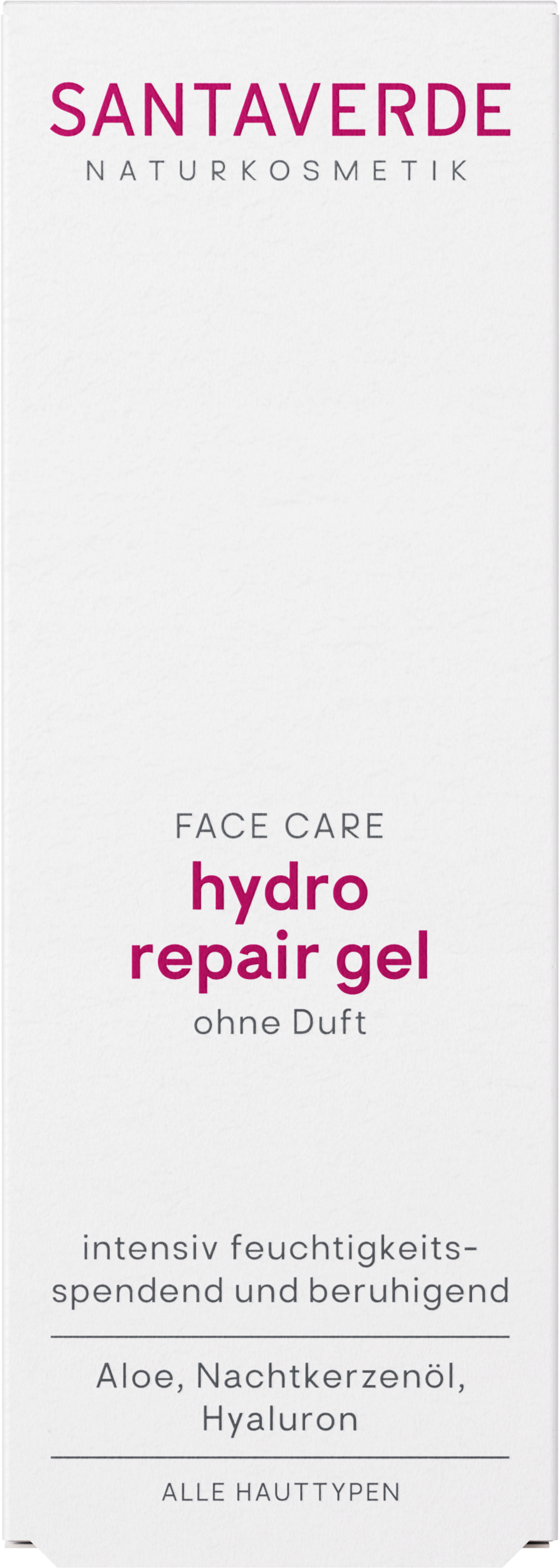 SANTAVERDE  FACE CARE hydro repair gel fragrance-free, 30 ml