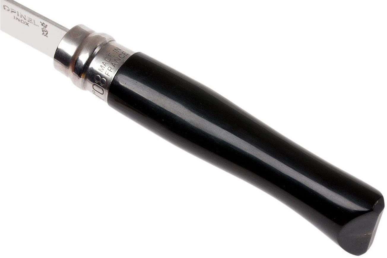 Opinel zakmes No. 8 Luxury Range, RVS, buffelhoorn