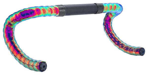 Ruban de Cintre Supacaz Prizmatic Bling Oil Slick avec Bouchons