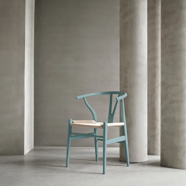 Carl Hansen - CH24 Wishbone Chair, Eiche geseift / Naturgeflecht