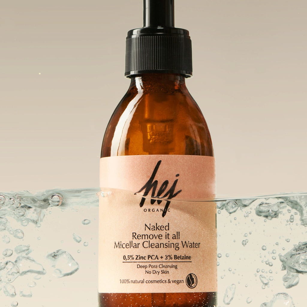 HEJ ORGANIC  Naked Remove It All Micellar Cleansing Water, 150 ml