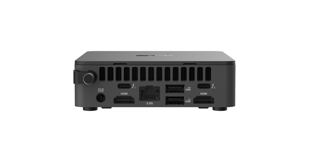 ASUSNUC 13 Pro Kit NUC13ANKi30002I barebone  (Zwart | Core i3-1315U | UHD Graphics)