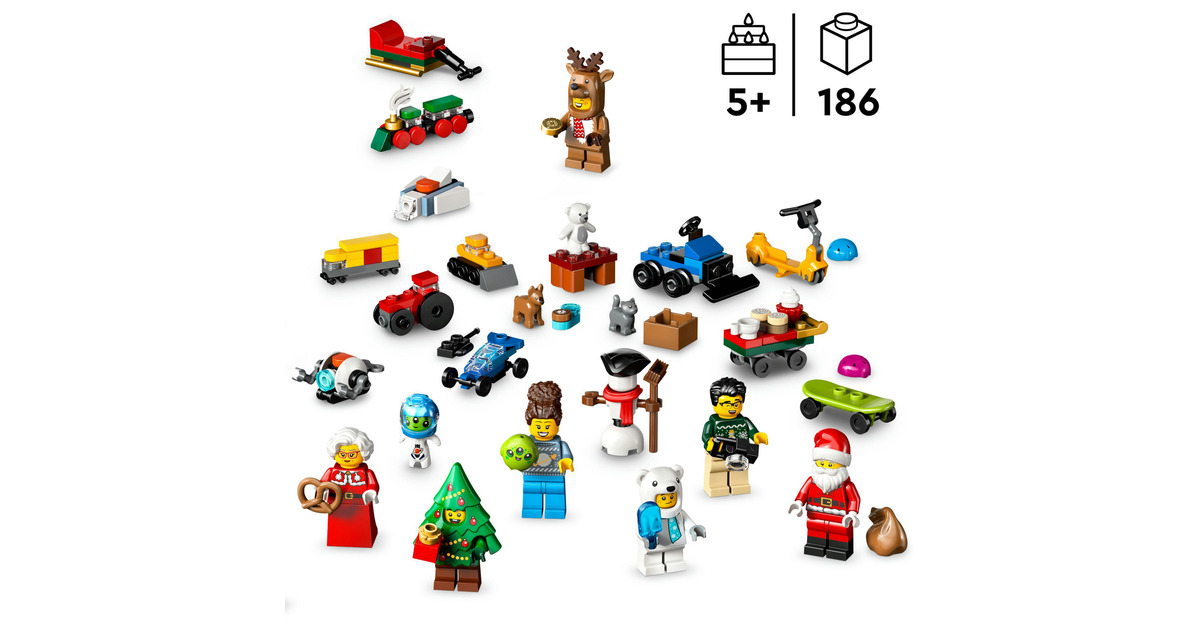 LEGOCity - Adventkalender 2025 Constructiespeelgoed  (60475)