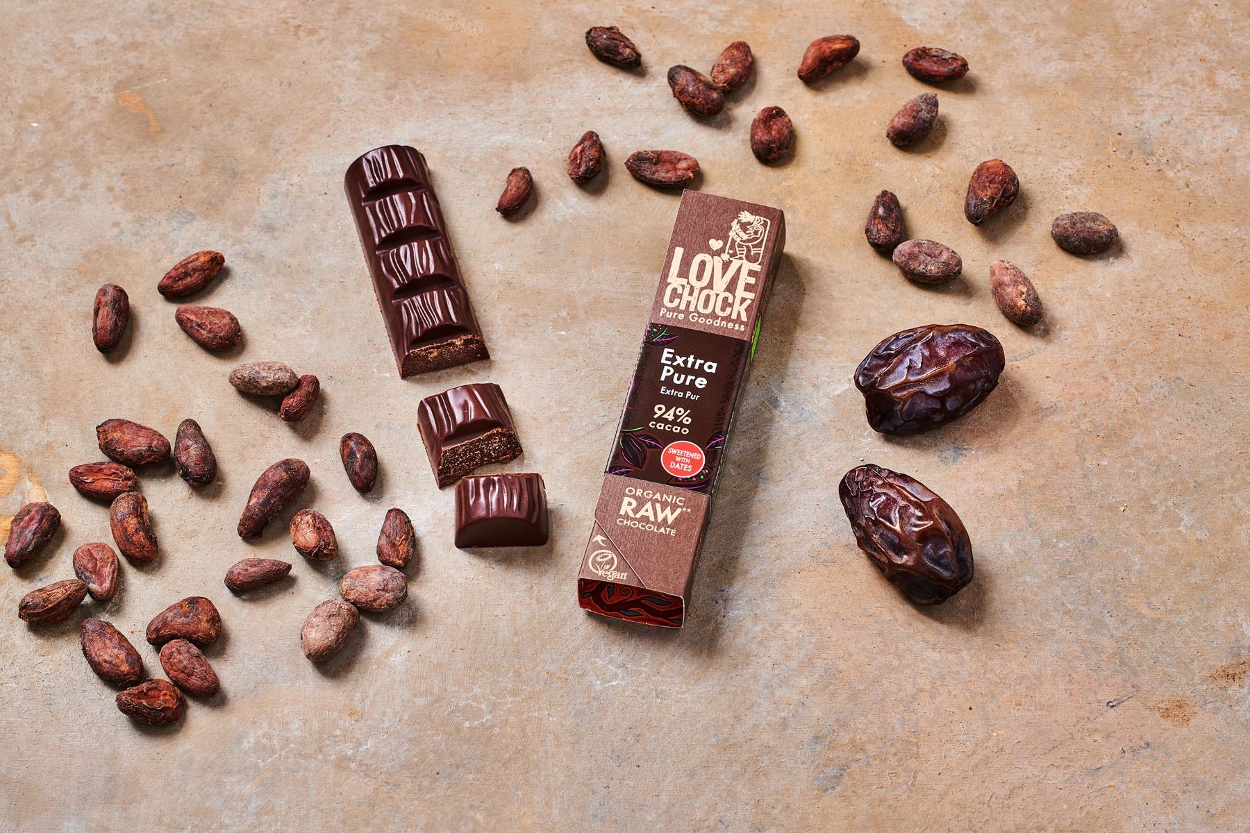 LoveChock Extra puur 94% (bio)