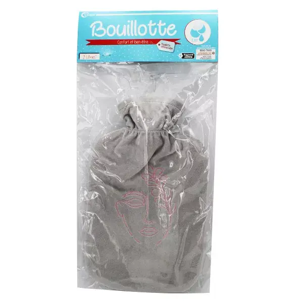 Bolsa de água quente Cooper para adultos e rostos, 2 litros