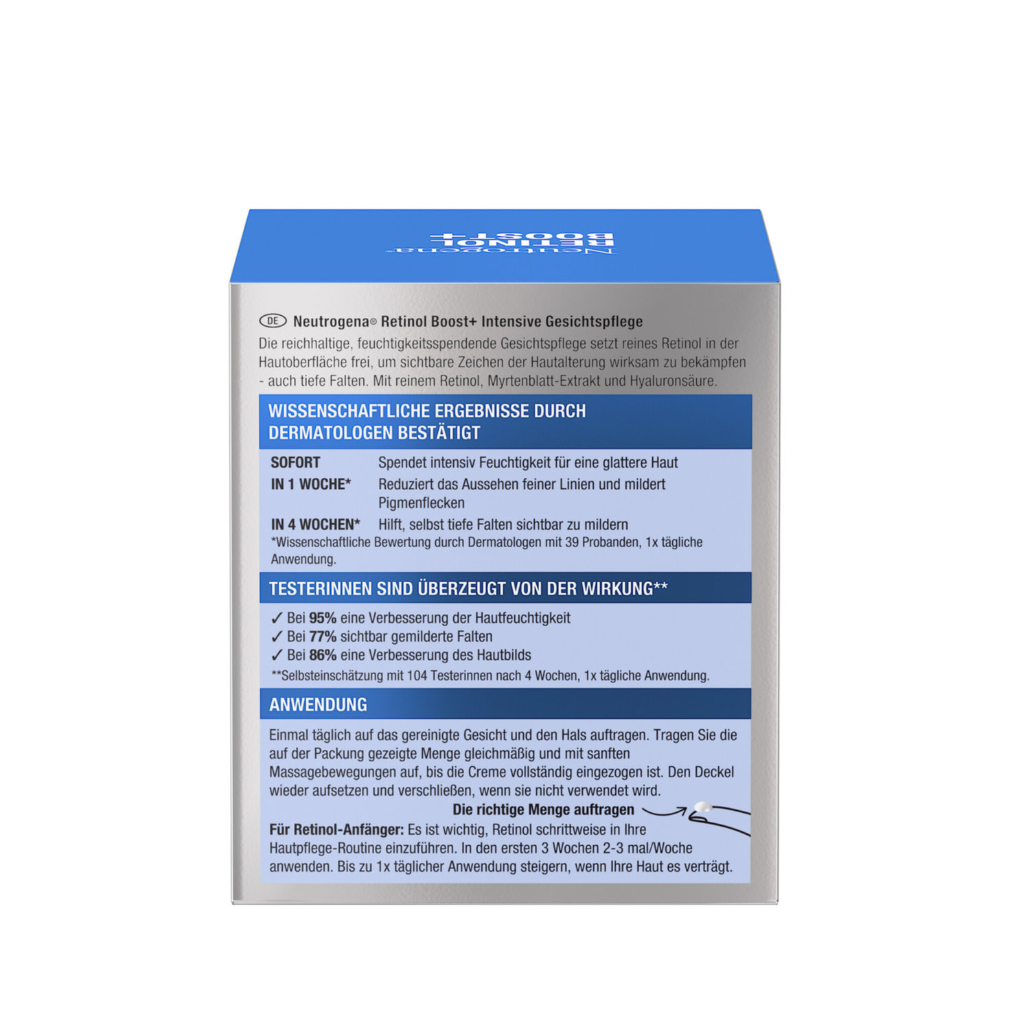 Neutrogena Retinol Boost Plus Intensive Gesichtspflege