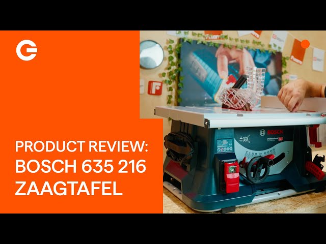 Bosch GTS 635-216 Zaagtafel   Onderstel GTA 560 - 1600W - 216 x 30mm