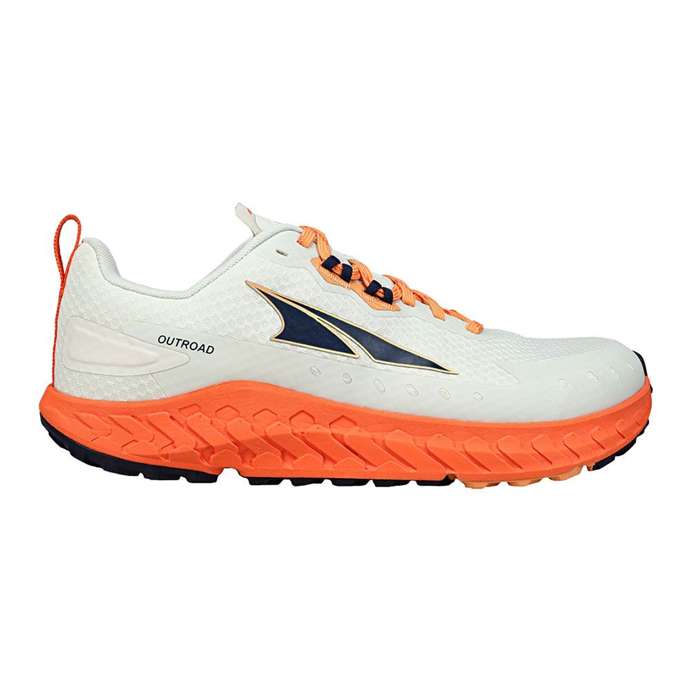 Altra OUTROAD - Chaussures trail Homme white/orange