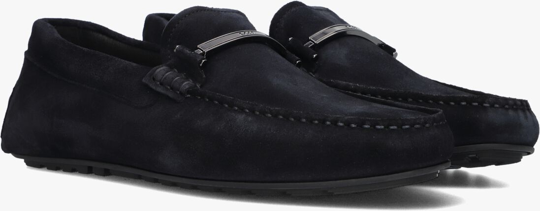 BOSS blauwe boss loafers noel_mocc