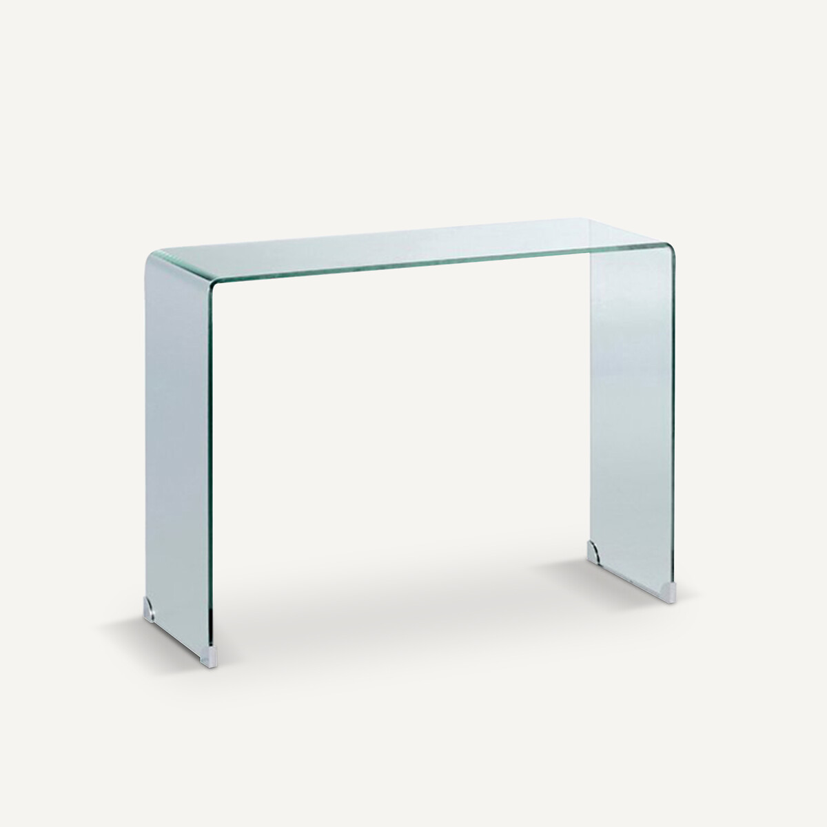 AM.PM<br>Console de vidro temperado Cristalline
