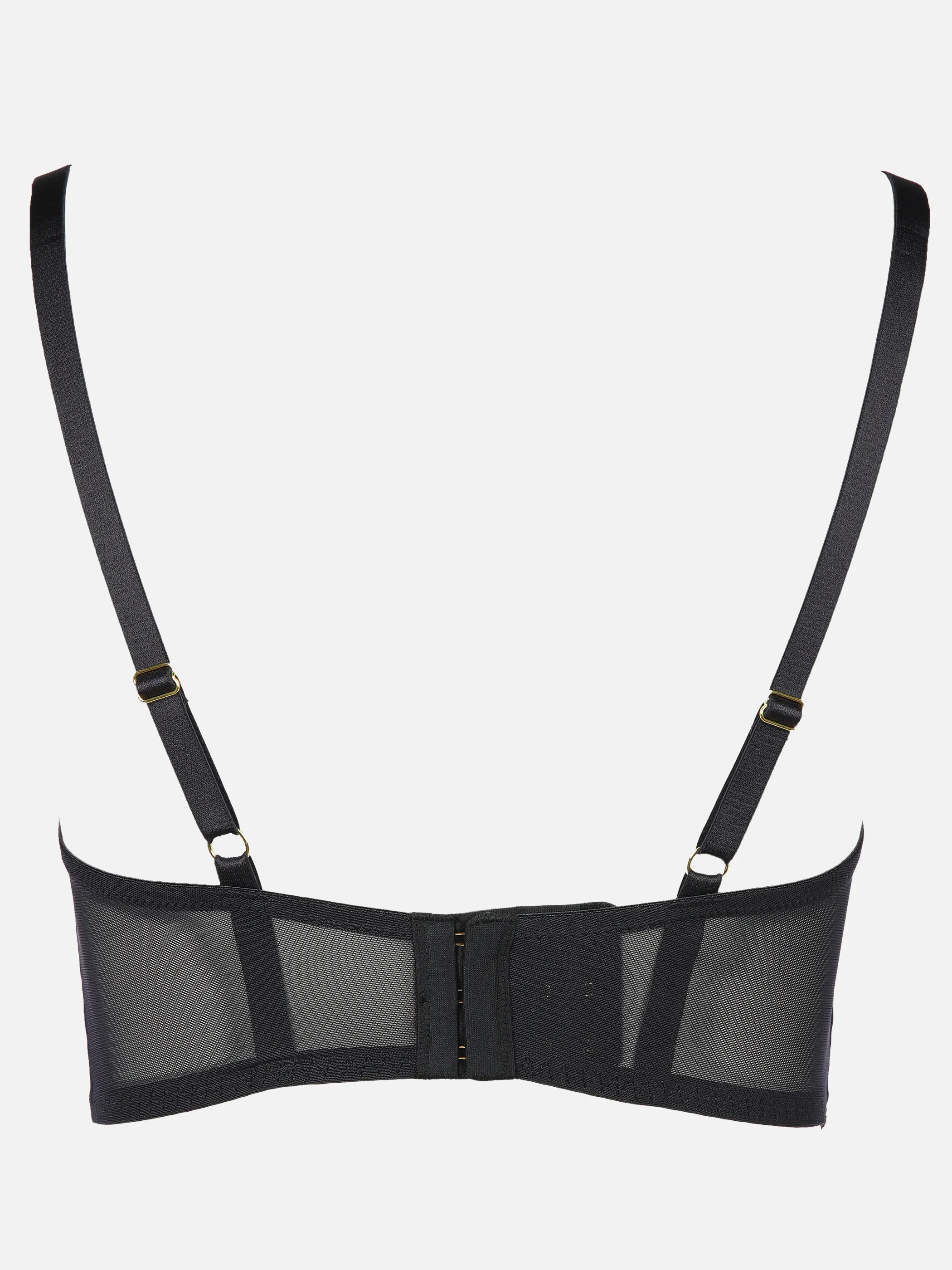 Damen BH mit Spitze und Goldeffekt