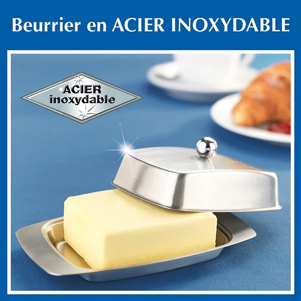 Beurrier en acier inoxydable Wenko by Maximex