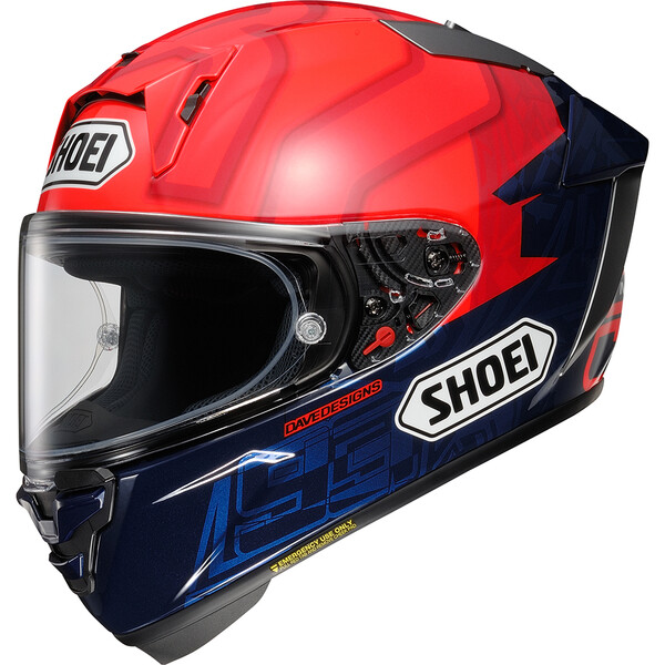 Shoei - Casque X-SPR Pro Marc Marquez7 TC-1 / Rouge / Bleu / Blanc