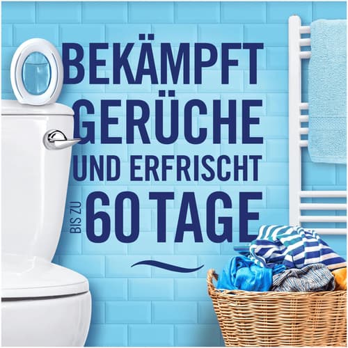 Febreze Zitrusfrische Bad Lufterfrischer, Kontinuierliche Geruchsbekämpfung und -verhinderung