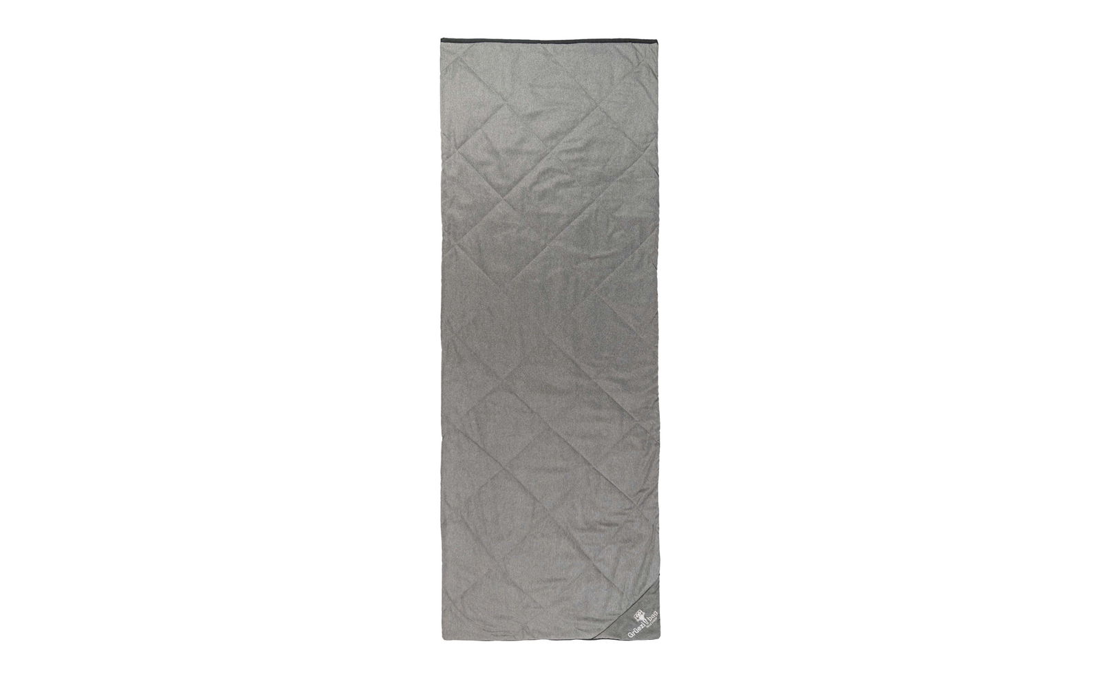 Grüezi Bag WellhealthBlanket Wool Melange Schlafsack grau