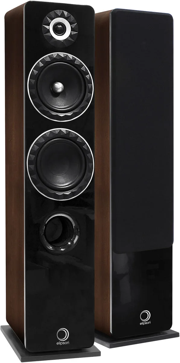 Elipson Prestige Facet 14F Noyer (la paire) Enceintes colonne
