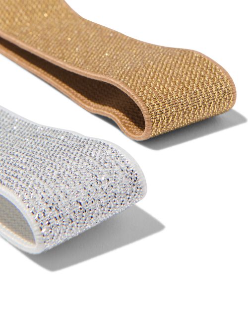 2 élastiques pour lunchbox lurex