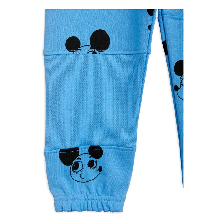 Mini Rodini Jogger Coton Bio Ritzrats | Bleu