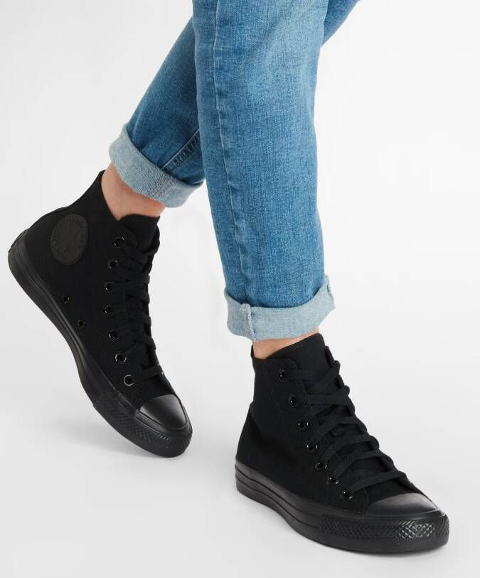 Converse Chuck Taylor All Star High Schoenen Black Textil Foot Locker