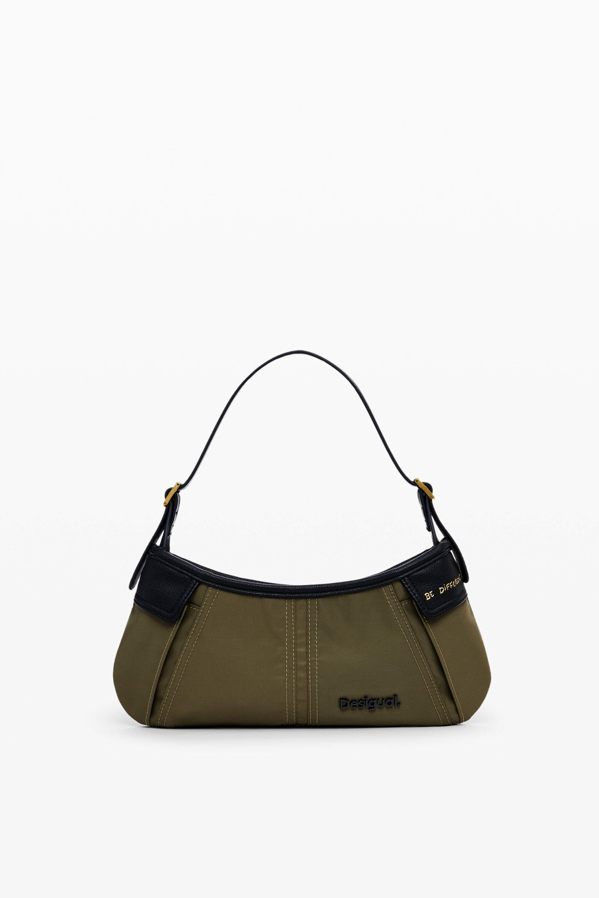 Bolsa de ombro Desigual com vários bolsos