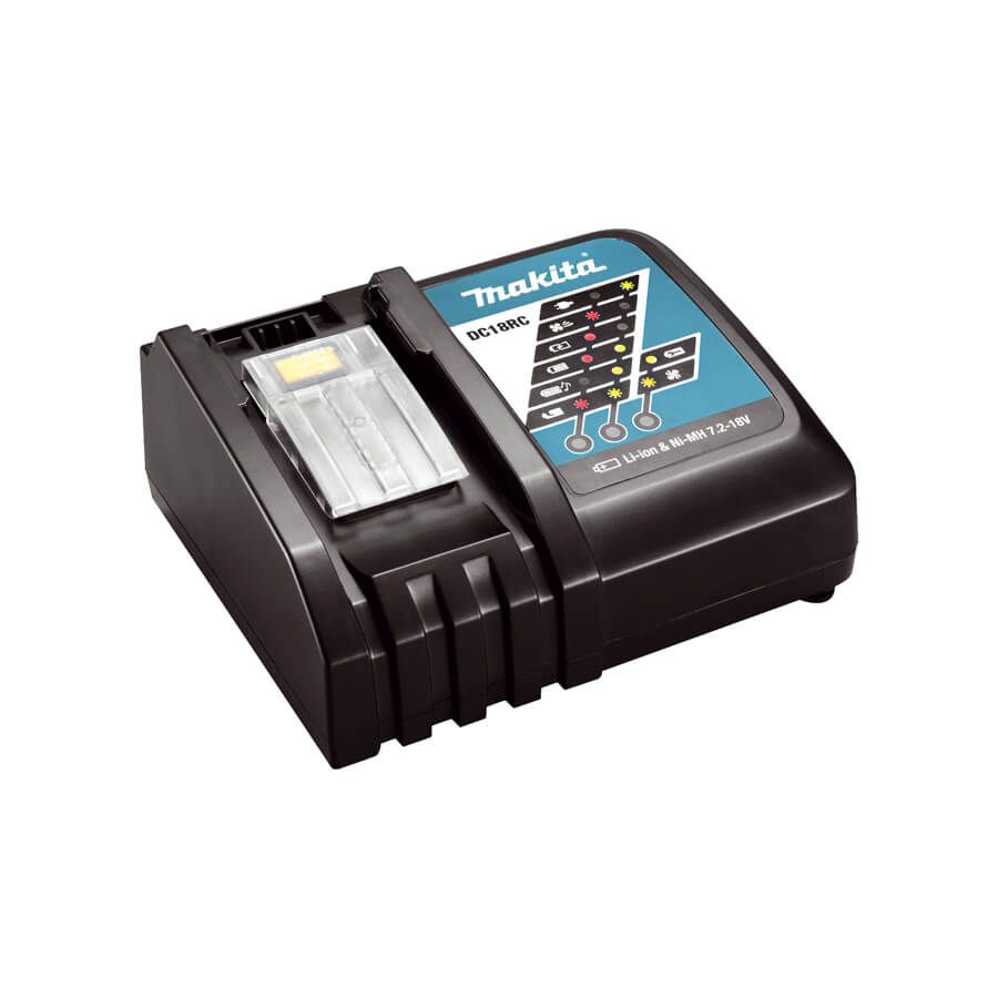 Makita DC18RC 7.2V/18V Li-ion accu oplader