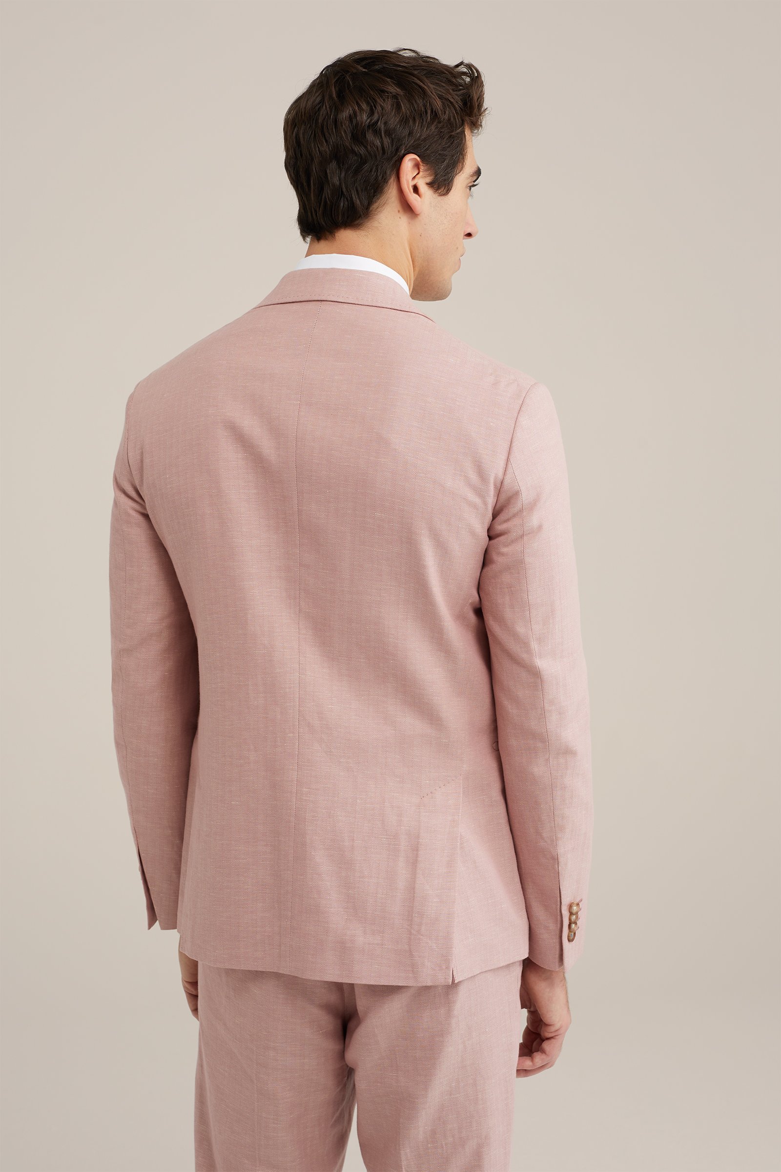 premium linnenmix blazer Van Gils Oudroze