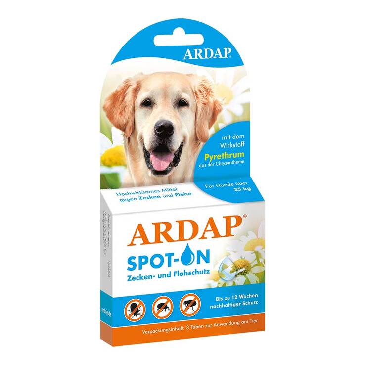 Ardap Spot-On für große Hunde über 25 kg, 3 St