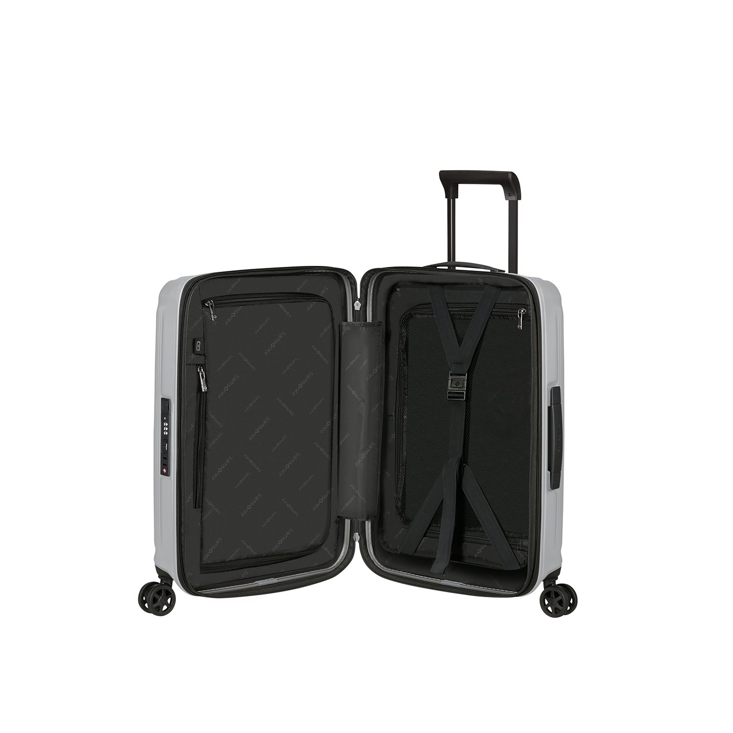 Samsonite Nuon Spinner 55 Exp matt silver