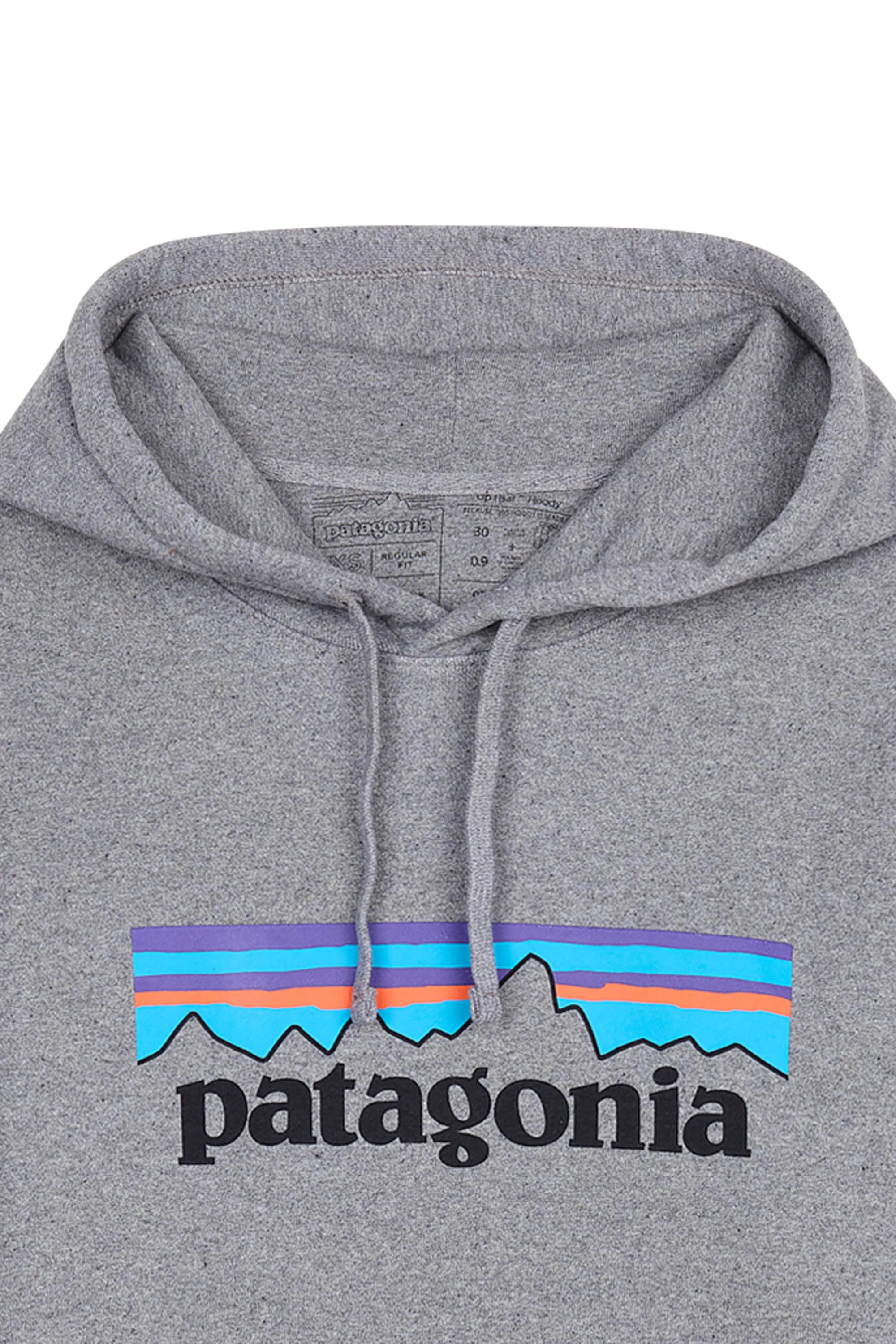 PATAGONIA Hoodie P-6 LOGO UPRISAL Gris