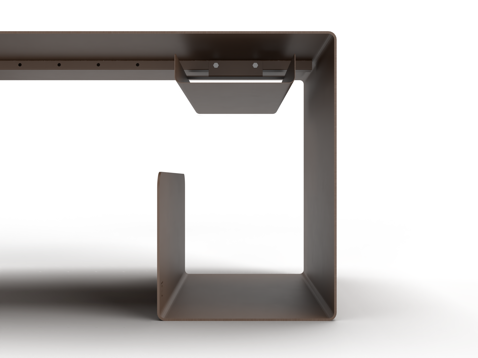 Steellish salontafel Glide & Plateau Bruin