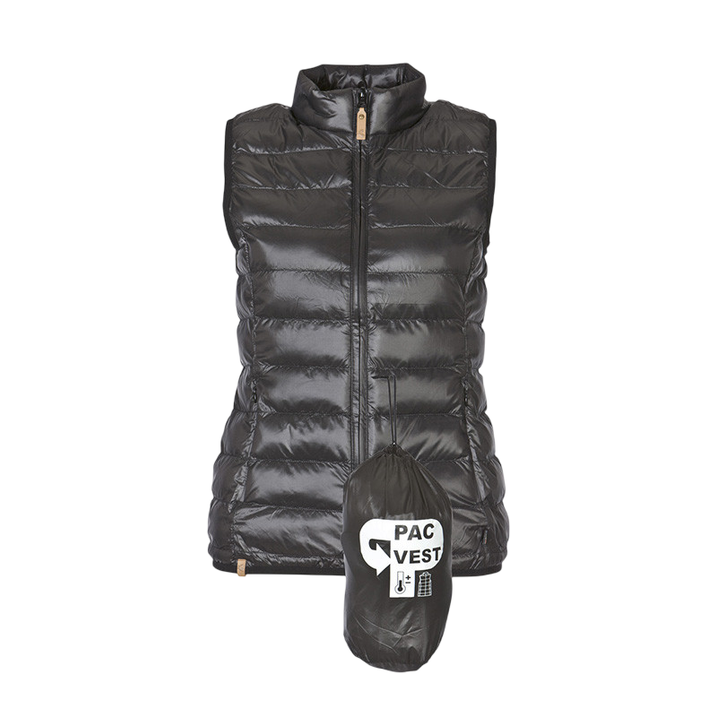 Frauen Thermo Gilet Pac Vest pirate black