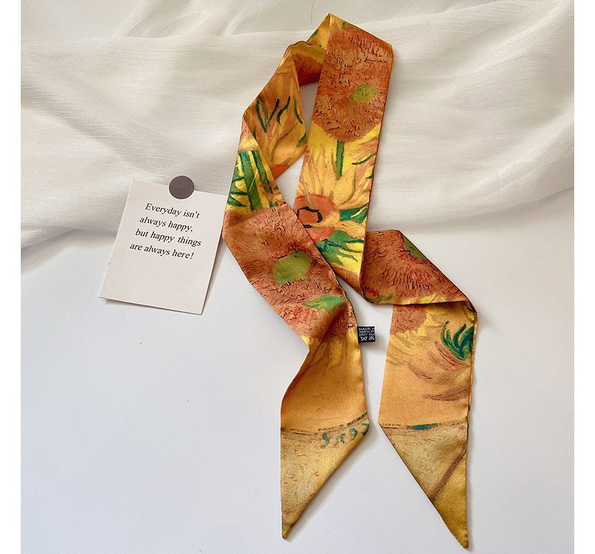 Nikifa - Print Narrow Scarf / Twillly (diverse designs)