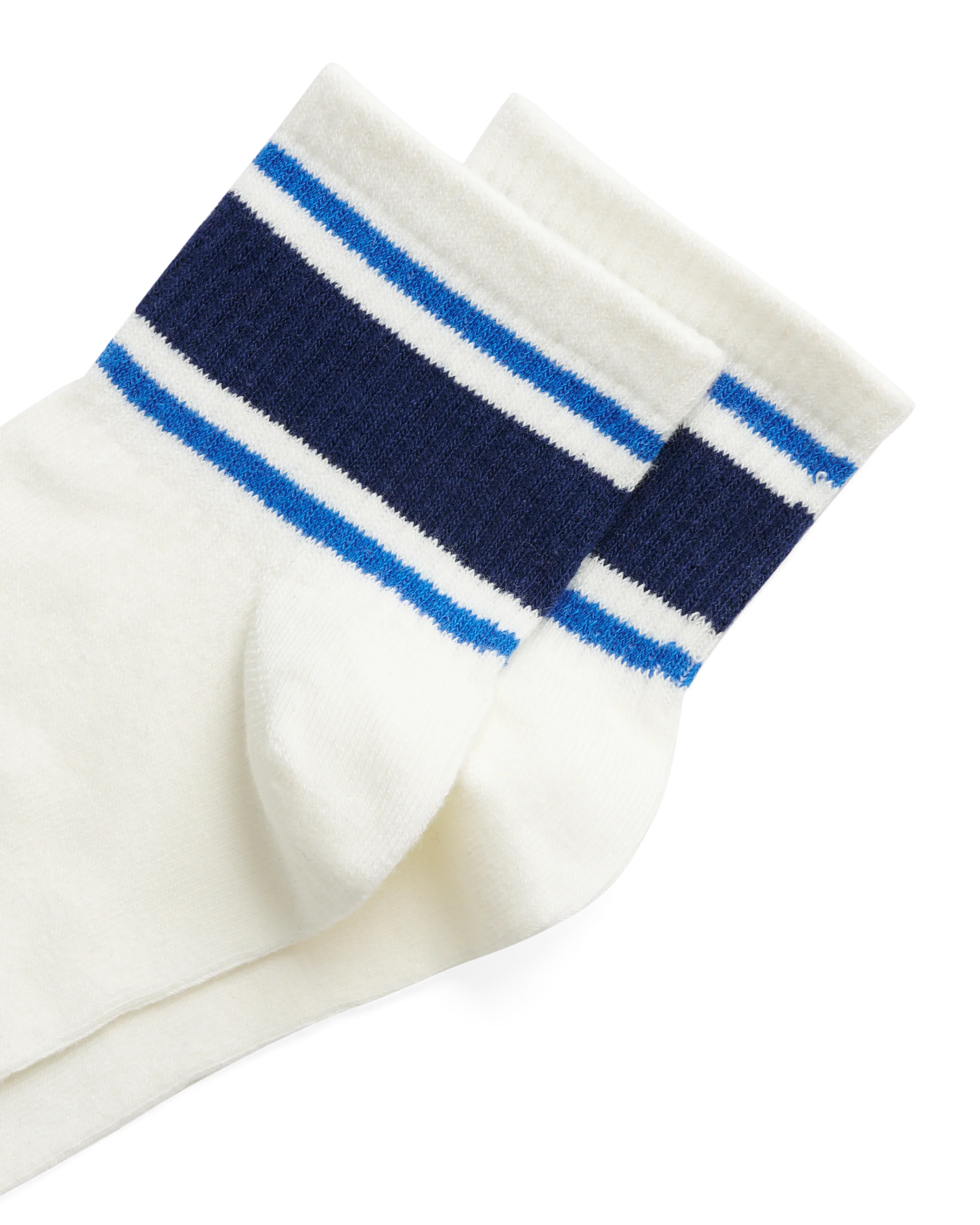 ECCO Retro Sport Low Cut 2-Pack Unisex Kurze Socken Weiß