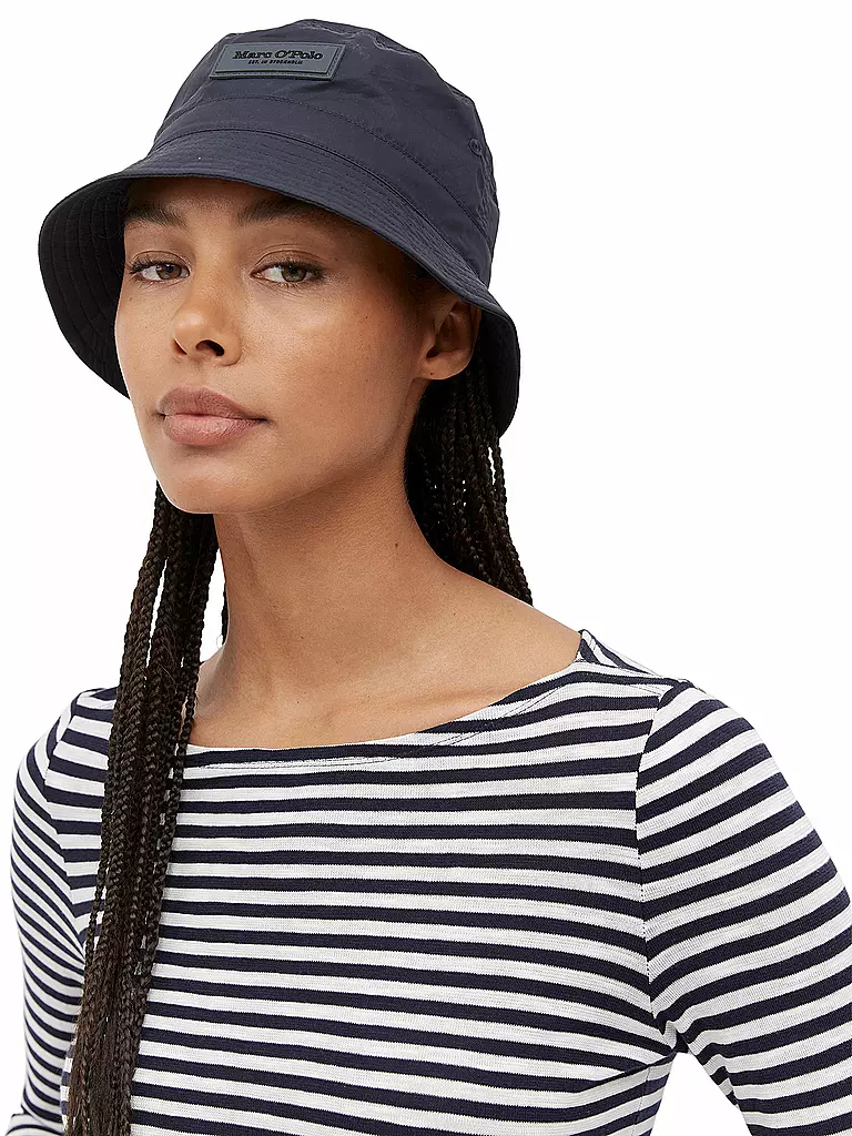 MARC O'POLO Langarmshirt blau