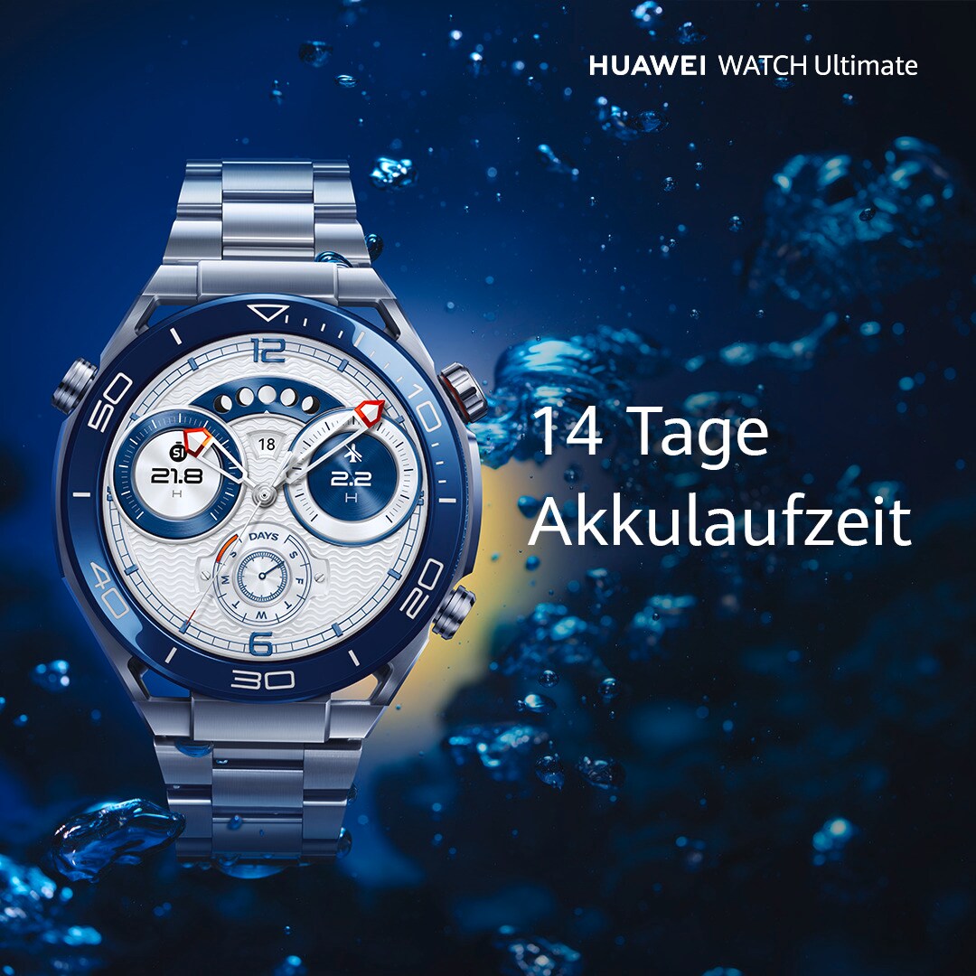 Huawei Watch Ultimate (Colombo-B29), Steel-color Zircon