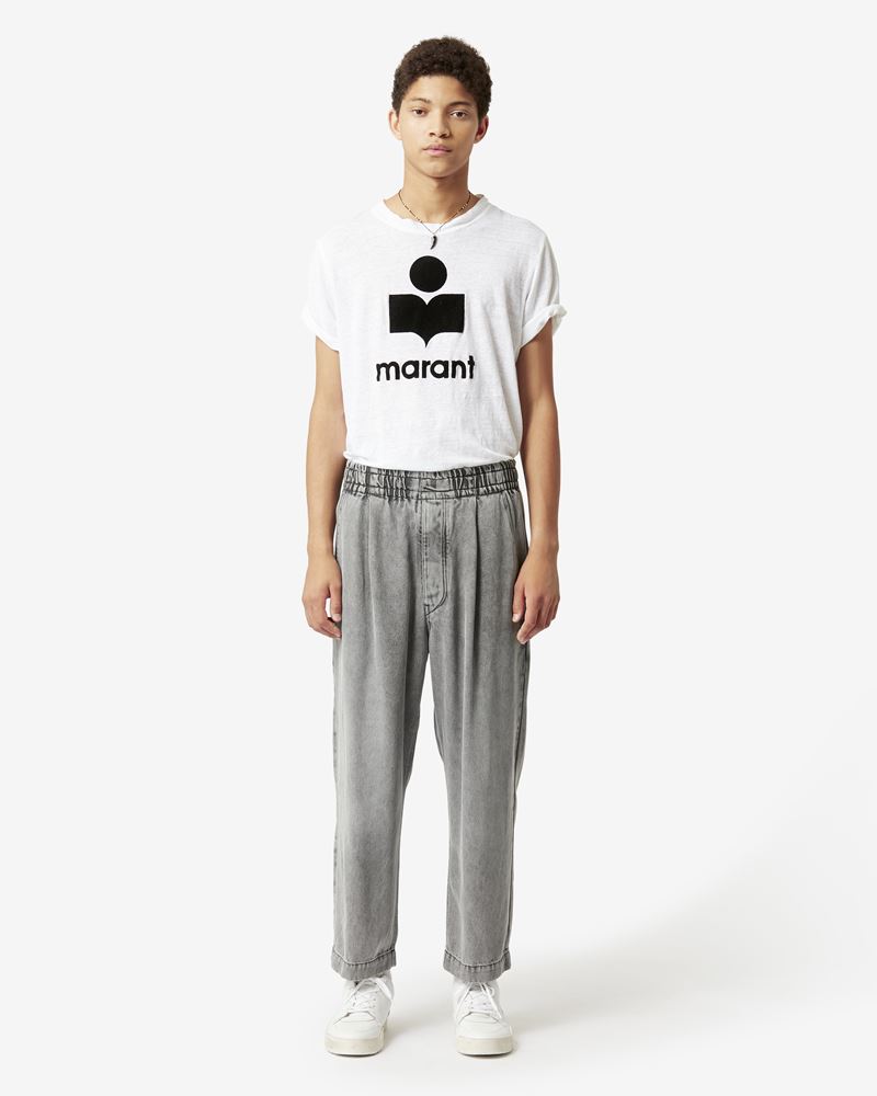 TEE-SHIRT EN LIN À LOGO KARMAN