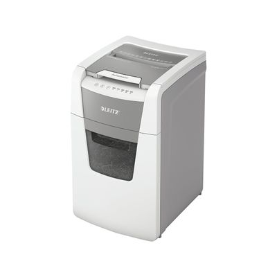 Leitz IQ AutoFeed Office 150 P5 - destructeur de documents coupe croisée microparticules - 150 feuilles - Corbeille 44 litres
