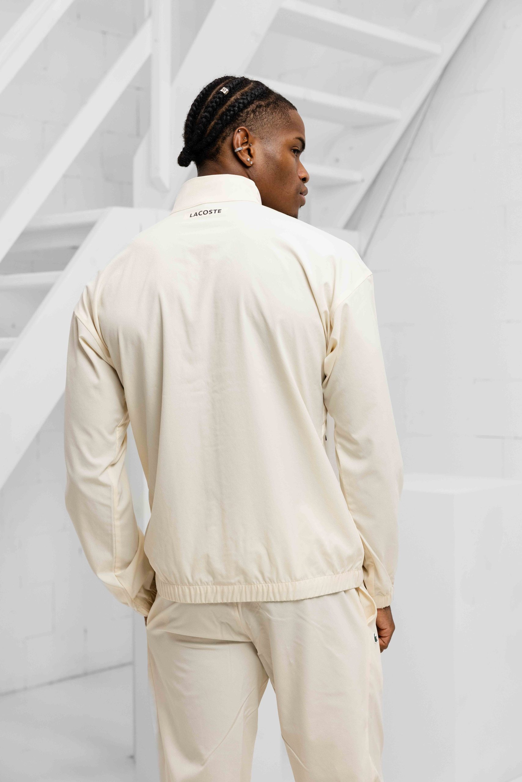 Lacoste Tennis Trainingspak Heren Beige