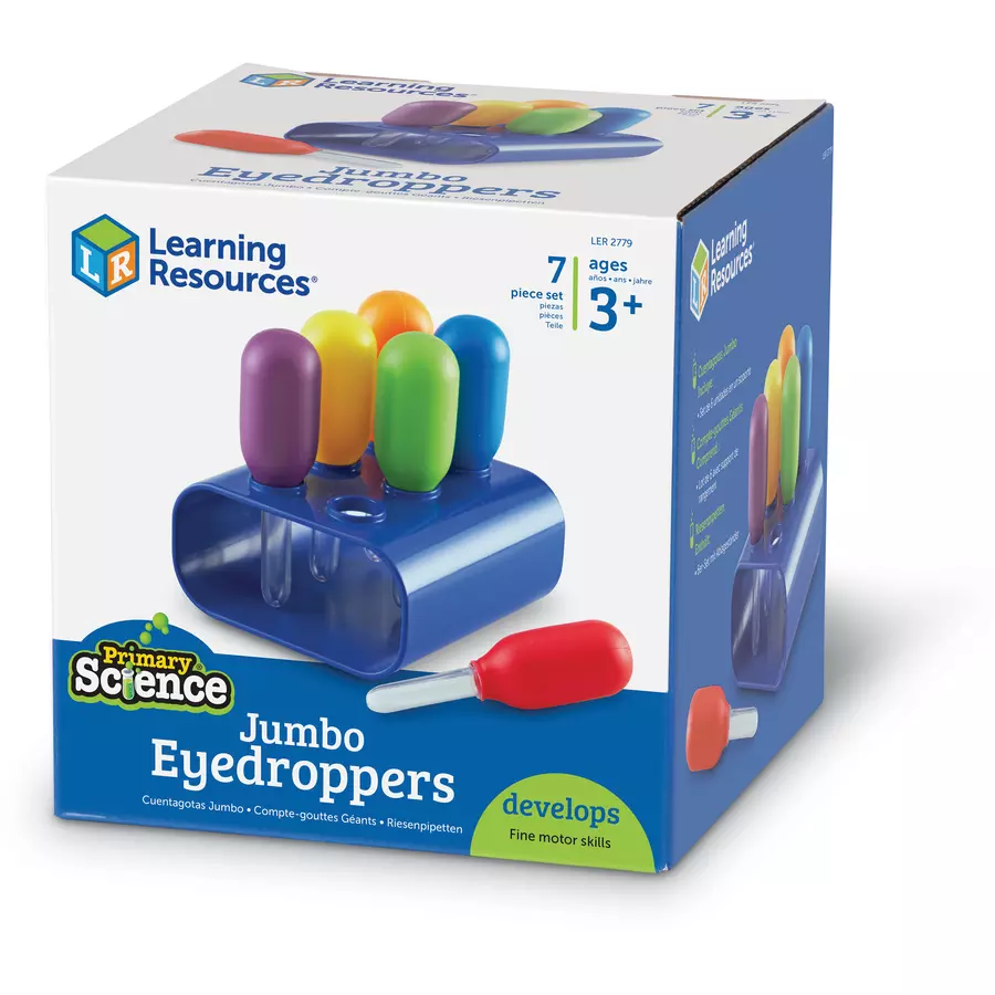 Learning Resources® Jumbo Eyedroppers With Stand