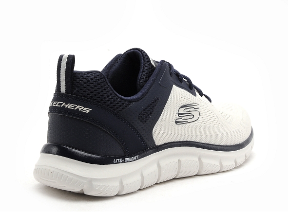 Skechers basses homme trackbr 232698 blanc