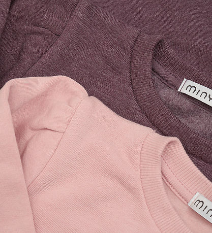 Minymo Sweatsshirt - 2-pak - Misty Rose
