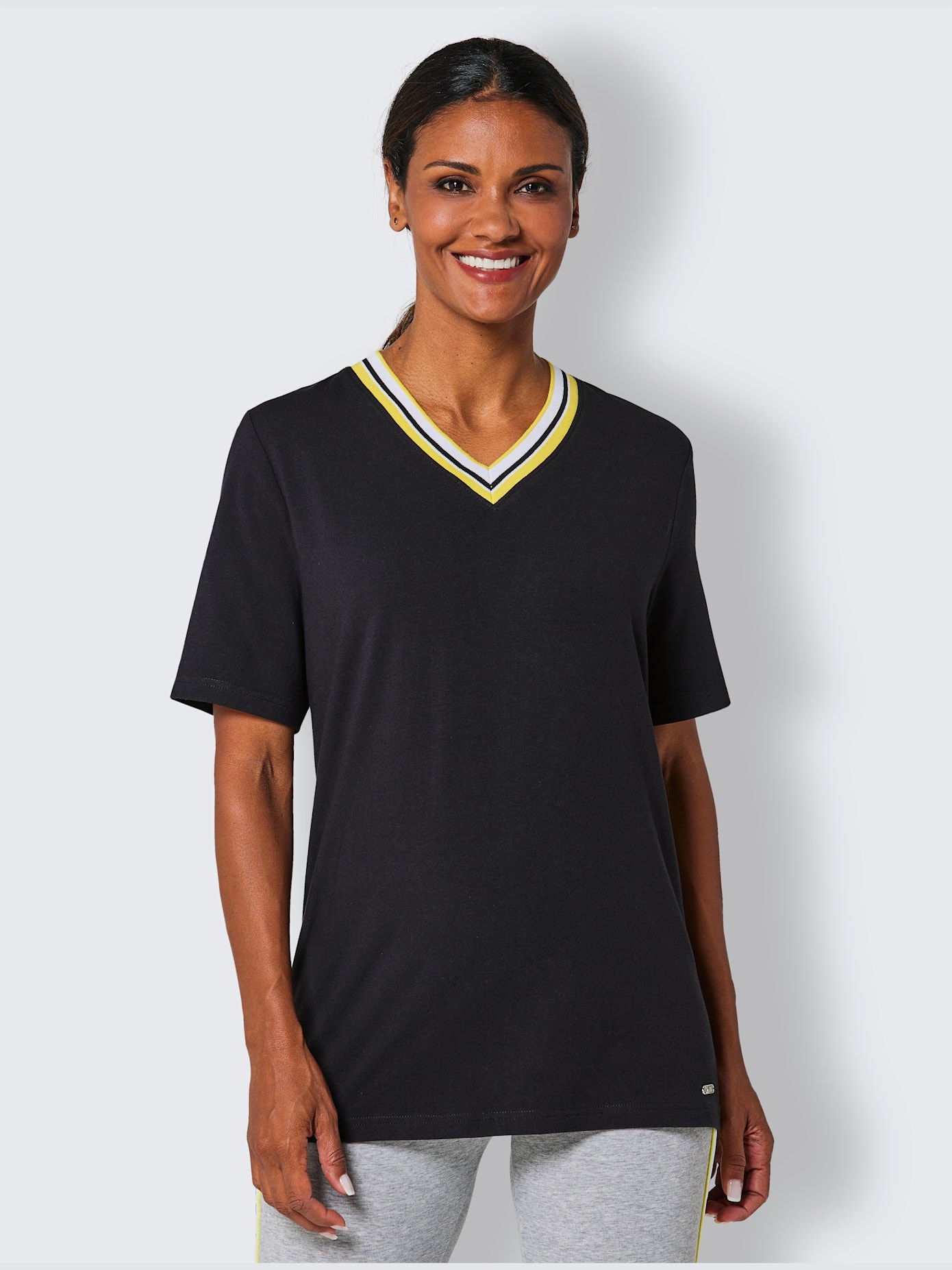 T-shirt jersey fin