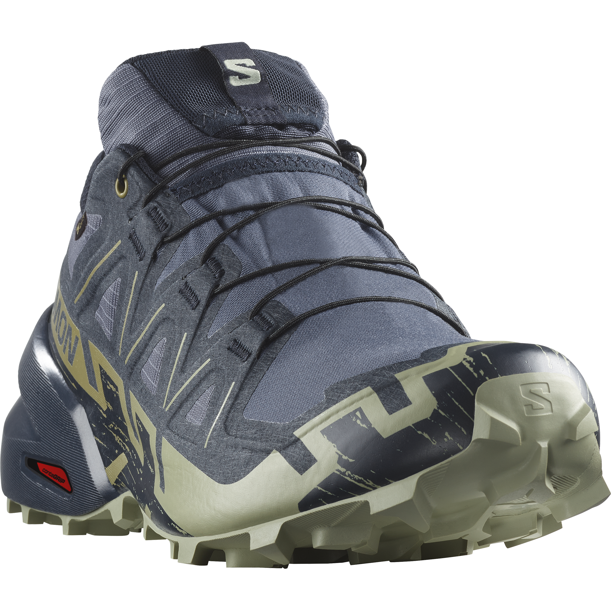 Speedcross 6 GTX Herre Grisaille/Carbon/Tea