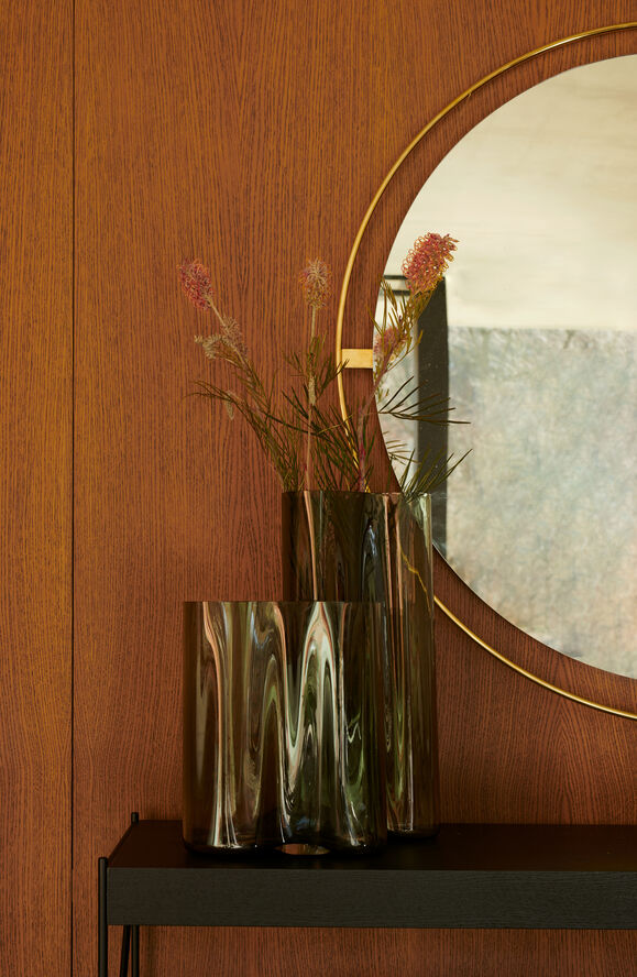 Audo Copenhagen Aer Vase, 33, Smoke Smoked